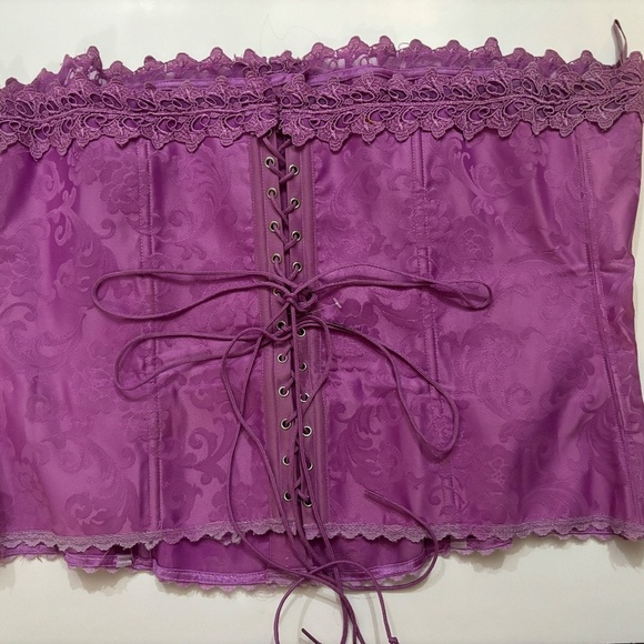 Vintage purple lavender corset Fredrick's of Hollywood - Picture 3 of 7